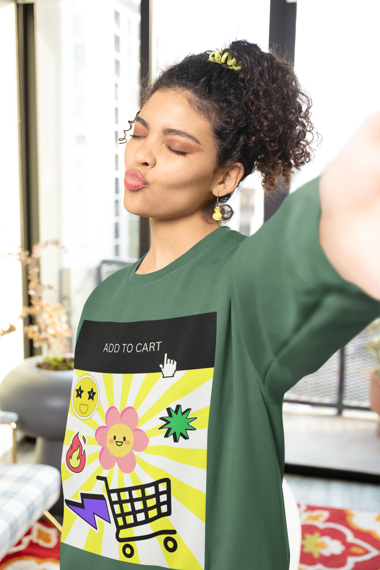 Add to Cart Logo Sweatshirt